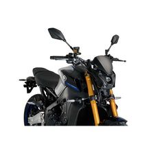 Carica l'immagine nel visualizzatore di Gallery, PUIG CUPOLINO NAKED N.G. SPORT PLUS YAMAHA MT-09 21-23 NERO OPACO