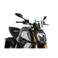 PUIG CUPOLINO NAKED N.G. SPORT REGOLABILE PER DUCATI DIAVEL 1260 21-23 TRASPARENTE