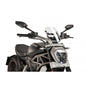 PUIG CUPOLINO NAKED N.G. SPORT REGOLABILE PER DUCATI X DIAVEL 16-17 TRASPARENTE
