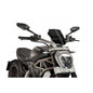PUIG CUPOLINO NAKED N.G. SPORT REGOLABILE PER DUCATI X DIAVEL S 18-20 FUME SCURO