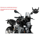 PUIG CUPOLINO NAKED N.G. SPORT-SUPP.OEM PER BMW F900 R 2025 FUME CHIARO