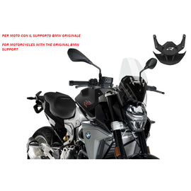 PUIG CUPOLINO NAKED N.G. SPORT-SUPP.OEM PER BMW F900 R 2025 TRASPARENTE