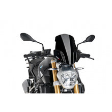 Carica l'immagine nel visualizzatore di Gallery, PUIG CUPOLINO NAKED N.G. SPORT-SUPP.ORIG. PER BMW R1200 R 17-18 NERO