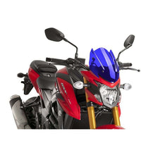 Carica l'immagine nel visualizzatore di Gallery, PUIG CUPOLINO NAKED N.G. SPORT SUZUKI GSX-S750 17-21 BLU