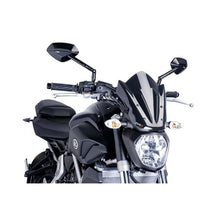 Carica l'immagine nel visualizzatore di Gallery, PUIG CUPOLINO NAKED N.G. SPORT YAMAHA MT-07 14-17 NERO