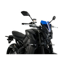 Carica l'immagine nel visualizzatore di Gallery, PUIG CUPOLINO NAKED N.G. SPORT YAMAHA MT-09 21-23 BLU