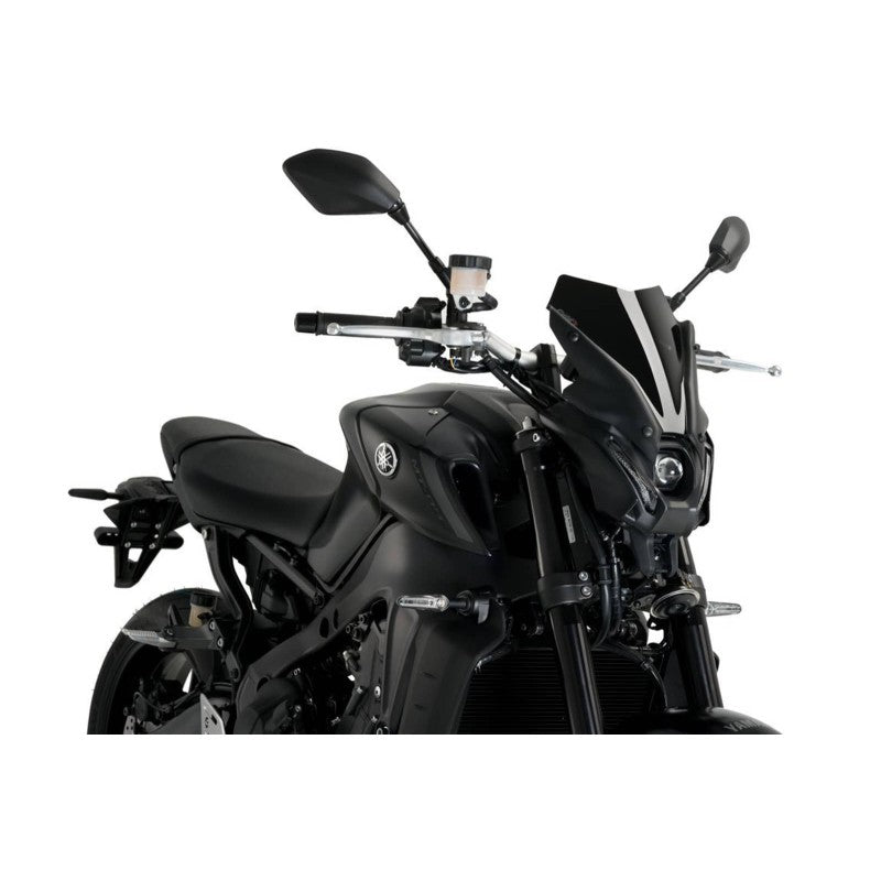 PUIG CUPOLINO NAKED N.G. SPORT YAMAHA MT-09 21-23 NERO