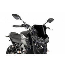 PUIG CUPOLINO NAKED N.G. SPORT YAMAHA MT-09 SP 18-20 NERO