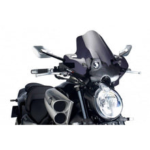 Carica l'immagine nel visualizzatore di Gallery, PUIG CUPOLINO NAKED N.G. SPORT YAMAHA V-MAX 09-16 FUME SCURO