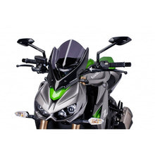 Carica l'immagine nel visualizzatore di Gallery, PUIG CUPOLINO NAKED N.G. TOURING KAWASAKI Z1000 14-16 FUME SCURO
