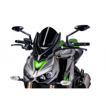 Carica l'immagine nel visualizzatore di Gallery, PUIG CUPOLINO NAKED N.G. TOURING KAWASAKI Z1000 14-16 NERO