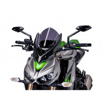 Carica l'immagine nel visualizzatore di Gallery, PUIG CUPOLINO NAKED N.G. TOURING KAWASAKI Z1000 R PERFORMANCE 17-20 FUME SCURO