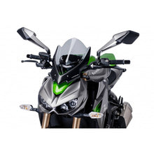 Carica l'immagine nel visualizzatore di Gallery, PUIG CUPOLINO NAKED N.G. TOURING KAWASAKI Z1000R 17-20 FUME CHIARO