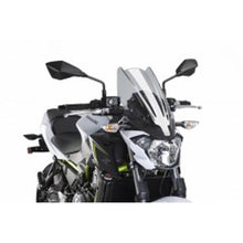 Carica l'immagine nel visualizzatore di Gallery, PUIG CUPOLINO NAKED N.G. TOURING KAWASAKI Z650 17-19 FUME CHIARO