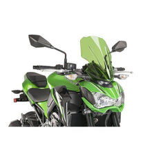Carica l'immagine nel visualizzatore di Gallery, PUIG CUPOLINO NAKED N.G. TOURING KAWASAKI Z900 17-19 VERDE