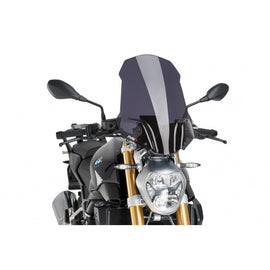 PUIG CUPOLINO NAKED N.G. TOURING-NO SUPP.ORIG. PER BMW R1200 R 17-18 FUME SCURO