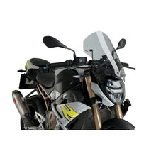 Carica l'immagine nel visualizzatore di Gallery, PUIG CUPOLINO NAKED N.G. TOURING-OEM SUPP. BMW S1000 R 21-24 FUME CHIARO