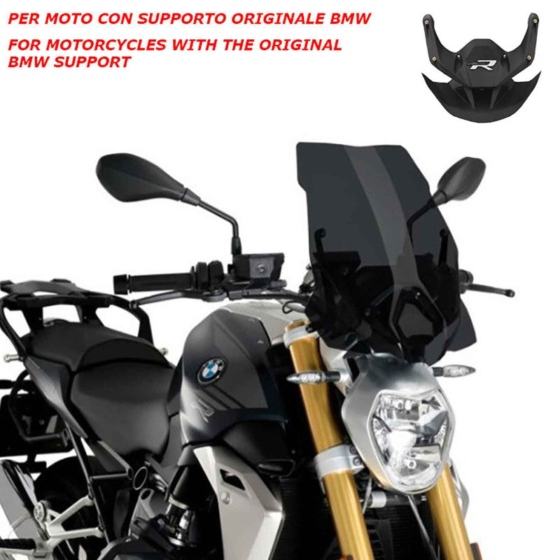 PUIG CUPOLINO NAKED N.G. TOURING-OEM SUPP. PER BMW R1250 R 21-22 FUME SCURO