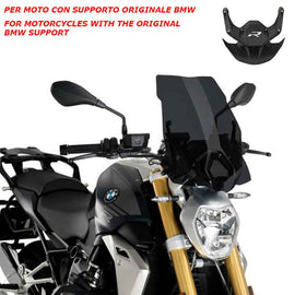 PUIG CUPOLINO NAKED N.G. TOURING-OEM SUPP. PER BMW R1250 R 21-22 FUME SCURO