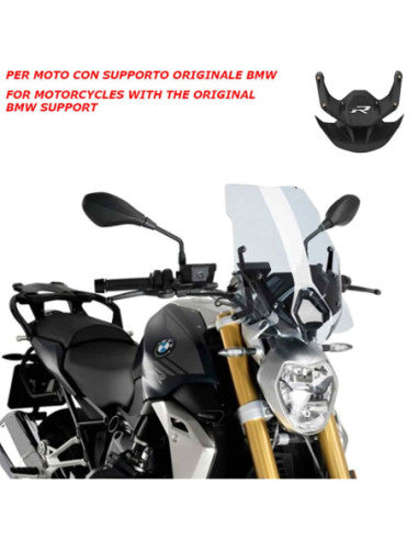 PUIG CUPOLINO NAKED N.G. TOURING-OEM SUPP. PER BMW R1250 R 23-25 TRASPARENTE