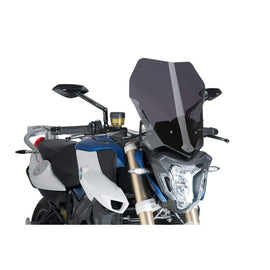PUIG CUPOLINO NAKED N.G. TOURING PER BMW F800 R 17-19 FUME SCURO