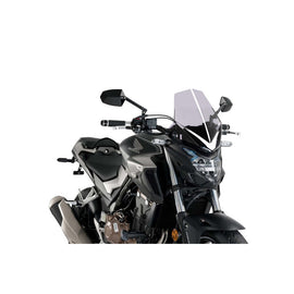 PUIG CUPOLINO NAKED N.G. TOURING PER HONDA CB500F 17-18 FUME CHIARO