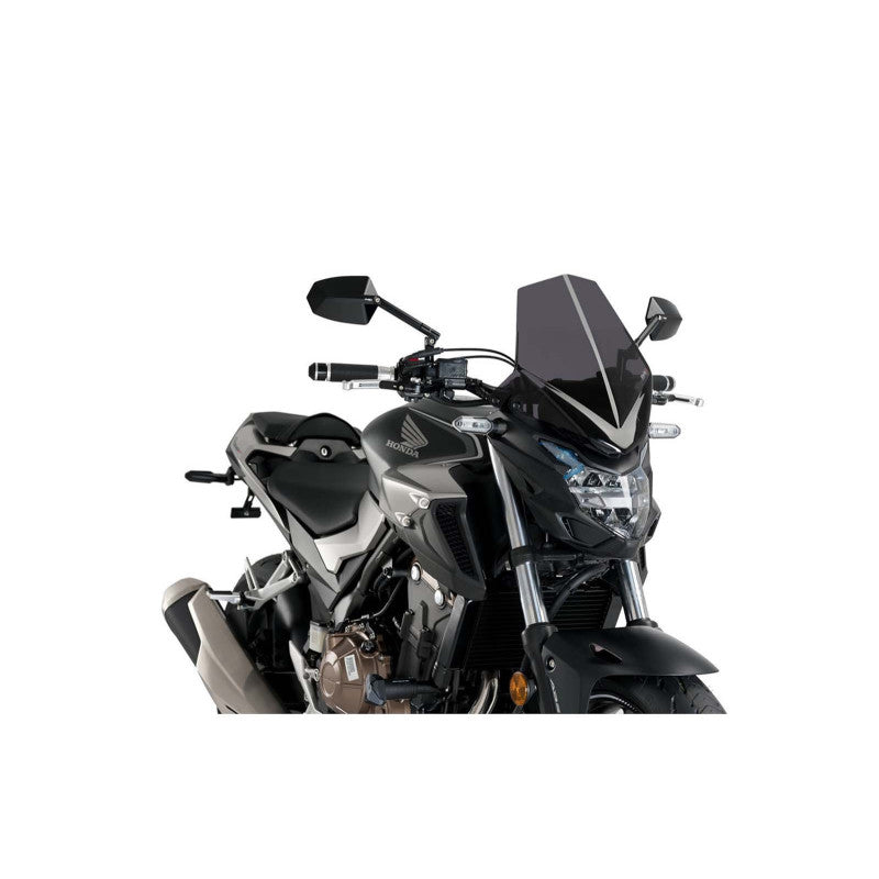 PUIG CUPOLINO NAKED N.G. TOURING PER HONDA CB500F 17-18 FUME SCURO
