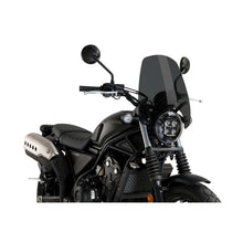 Carica l'immagine nel visualizzatore di Gallery, PUIG CUPOLINO NAKED N.G. TOURING PER HONDA CL 500 23-25 FUME SCURO