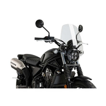 Carica l'immagine nel visualizzatore di Gallery, PUIG CUPOLINO NAKED N.G. TOURING PER HONDA CL 500 23-25 TRASPARENTE