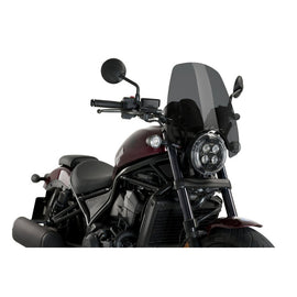 PUIG CUPOLINO NAKED N.G. TOURING PER HONDA CMX1100 DCT REBEL 21-24 FUME SCURO