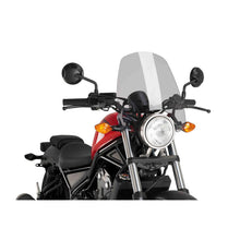 Carica l'immagine nel visualizzatore di Gallery, PUIG CUPOLINO NAKED N.G. TOURING PER HONDA CMX500 REBEL 2025 FUME CHIARO