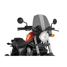 PUIG CUPOLINO NAKED N.G. TOURING PER HONDA CMX500 REBEL 2025 FUME SCURO