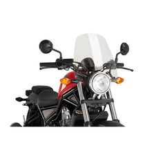 Carica l'immagine nel visualizzatore di Gallery, PUIG CUPOLINO NAKED N.G. TOURING PER HONDA CMX500 REBEL 2025 TRASPARENTE