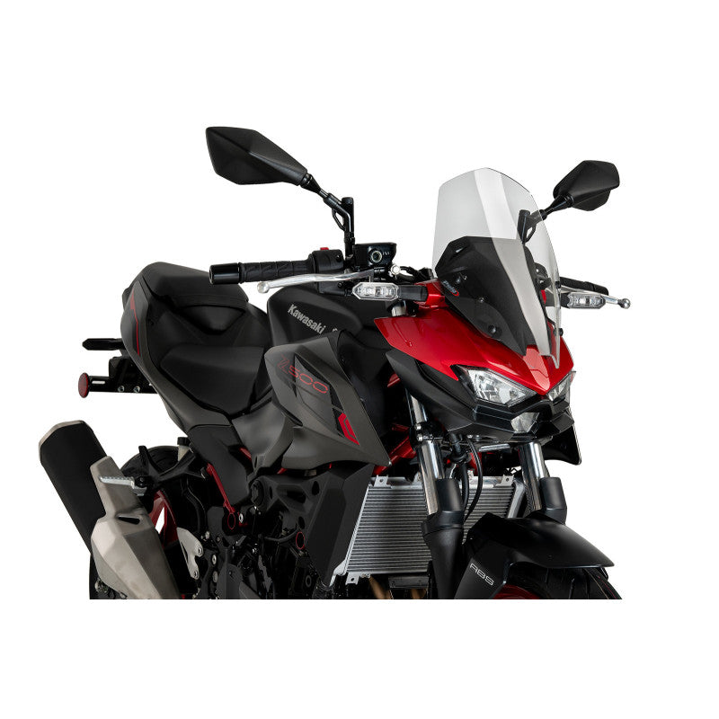 PUIG CUPOLINO NAKED N.G. TOURING PER KAWASAKI Z500 SE 24-25 TRASPARENTE