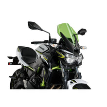 Carica l'immagine nel visualizzatore di Gallery, PUIG CUPOLINO NAKED N.G. TOURING PER KAWASAKI Z650 2025 VERDE