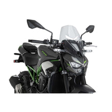 Carica l'immagine nel visualizzatore di Gallery, PUIG CUPOLINO NAKED N.G. TOURING PER KAWASAKI Z900 SE 2025 TRASPARENTE