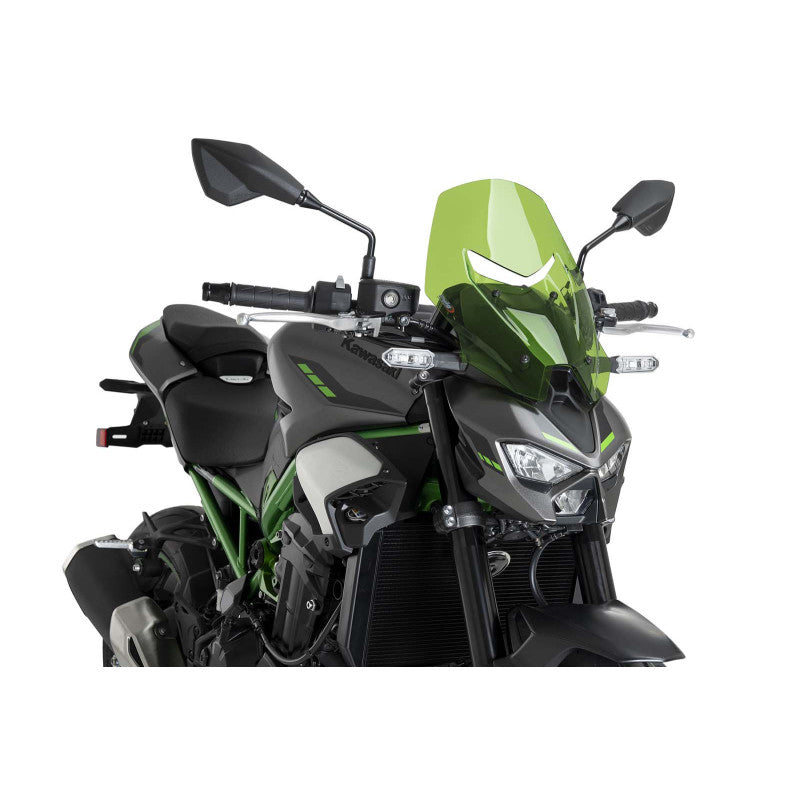 PUIG CUPOLINO NAKED N.G. TOURING PER KAWASAKI Z900 SE 2025 VERDE