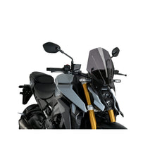 Carica l'immagine nel visualizzatore di Gallery, PUIG CUPOLINO NAKED N.G. TOURING PER SUZUKI GSX-S1000 21-24 FUME SCURO
