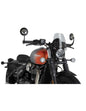 PUIG CUPOLINO NAKED N.G. TOURING PER TRIUMPH BONNEVILLE BOBBER BLACK 18-20 FUME CHIARO
