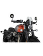 PUIG CUPOLINO NAKED N.G. TOURING PER TRIUMPH BONNEVILLE BOBBER BLACK 18-20 TRASPARENTE