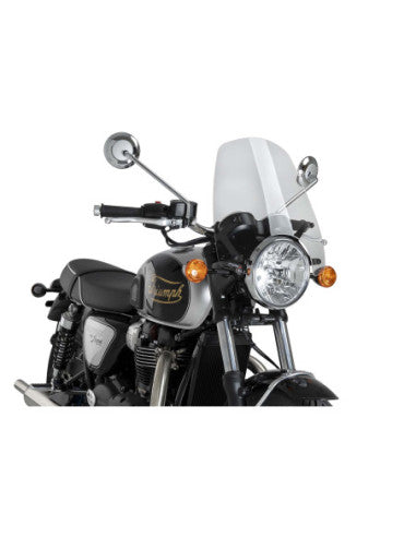PUIG CUPOLINO NAKED N.G. TOURING PER TRIUMPH BONNEVILLE T120 16-25 TRASPARENTE