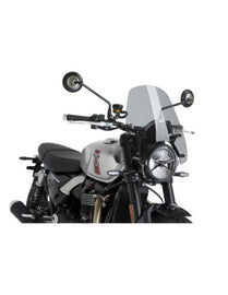 PUIG CUPOLINO NAKED N.G. TOURING PER TRIUMPH SPEED TWIN 1200 RS 2025 FUME CHIARO