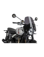 Carica l'immagine nel visualizzatore di Gallery, PUIG CUPOLINO NAKED N.G. TOURING PER TRIUMPH SPEED TWIN 1200 RS 2025 FUME SCURO