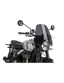 PUIG CUPOLINO NAKED N.G. TOURING PER TRIUMPH SPEED TWIN 900 2025 FUME SCURO