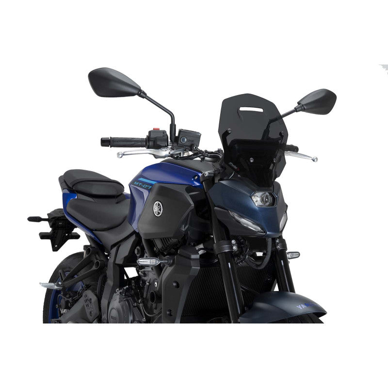 PUIG CUPOLINO NAKED N.G. TOURING PER YAMAHA MT-07 2025 FUME SCURO