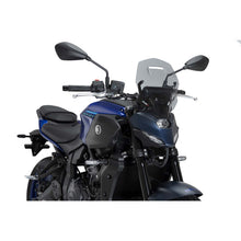 Carica l'immagine nel visualizzatore di Gallery, PUIG CUPOLINO NAKED N.G. TOURING PER YAMAHA MT-07 Y-AMT 2025 FUME CHIARO
