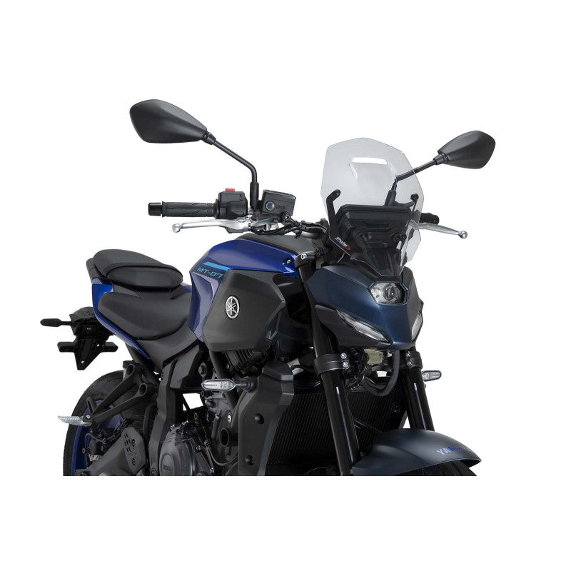 PUIG CUPOLINO NAKED N.G. TOURING PER YAMAHA MT-07 Y-AMT 2025 TRASPARENTE