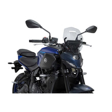 Carica l'immagine nel visualizzatore di Gallery, PUIG CUPOLINO NAKED N.G. TOURING PER YAMAHA MT-07 Y-AMT 2025 TRASPARENTE