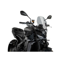Carica l'immagine nel visualizzatore di Gallery, PUIG CUPOLINO NAKED N.G. TOURING PER YAMAHA MT-09 SP 24-25 FUME CHIARO