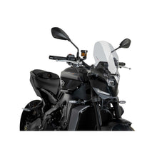 Carica l'immagine nel visualizzatore di Gallery, PUIG CUPOLINO NAKED N.G. TOURING PER YAMAHA MT-09 Y-AMT 24-25 TRASPARENTE